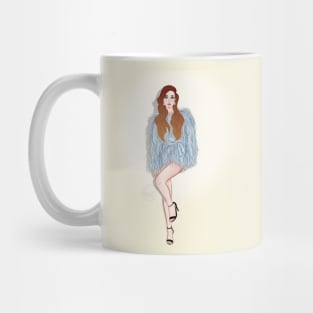 fashion week girl Mug